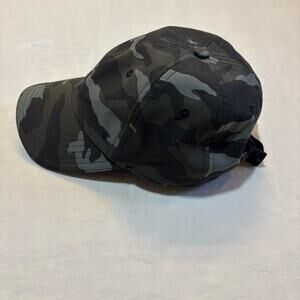 Athleta Camo Strapback Adjustable Hat Baseball Cap One Size Outdoor Workout Wear